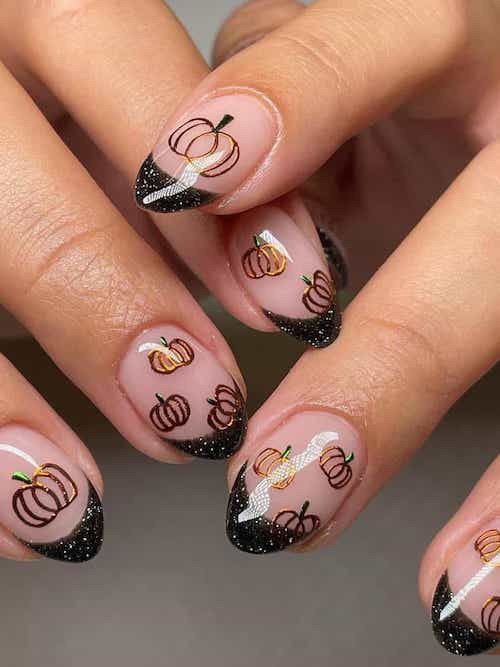 Top 20 October Nail Designs Ideas for 2024: From Fall Vibes to Halloween Glam