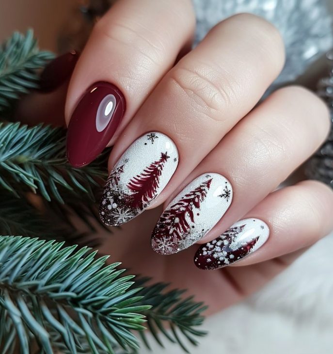 Winter Nail Ideas 2024-2025: Elegance, Style, and Festive Vibes