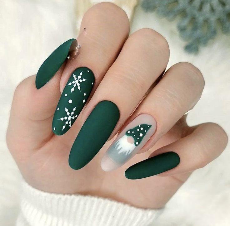 Almond Nails Winter 2024 - 2025: Top Designs and Colors