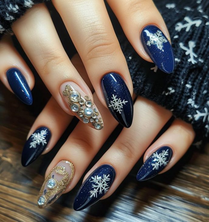 Winter Nails Acrylic 2024 - 2025: The Ultimate Guide to Trendy and Festive Manicures