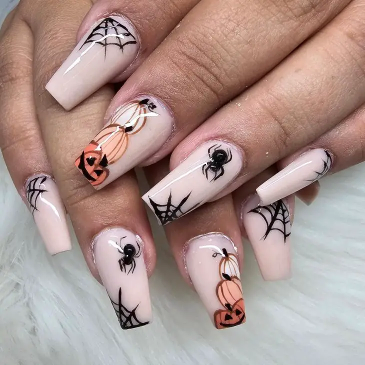 21 Stunning Pumpkin Nail Designs for Fall: From Halloween to Everyday Autumn Looks