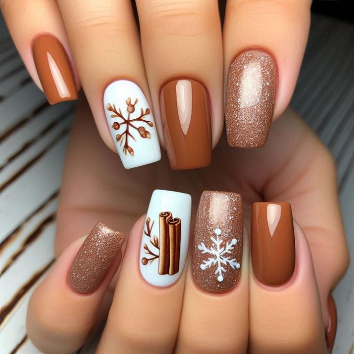 Winter Nail Ideas 2024-2025: Elegance, Style, and Festive Vibes