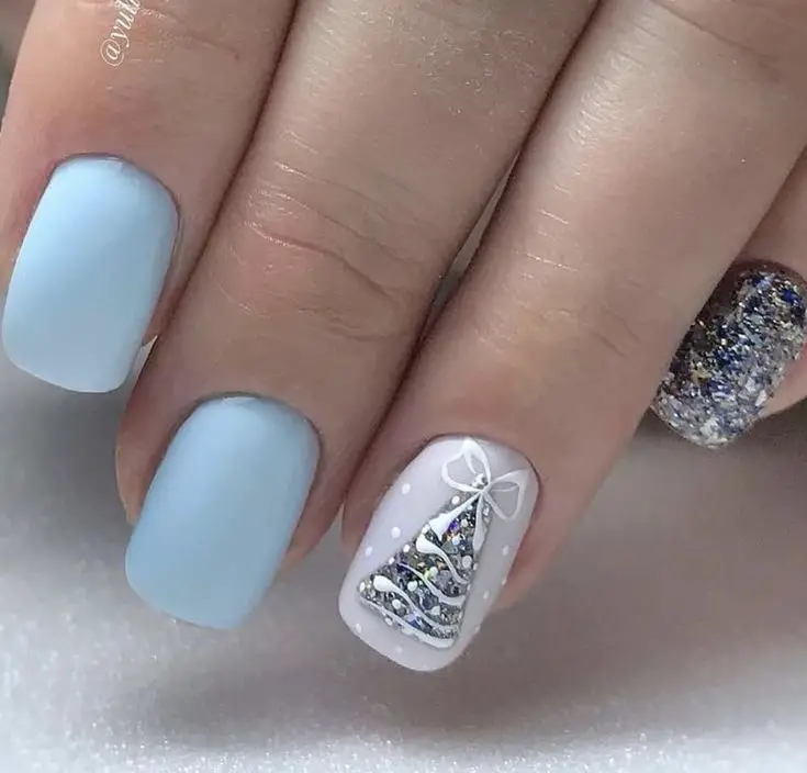 20 Simple Winter Nail Ideas for 2024-2025: From Short and Acrylic to Almond and Blue Designs