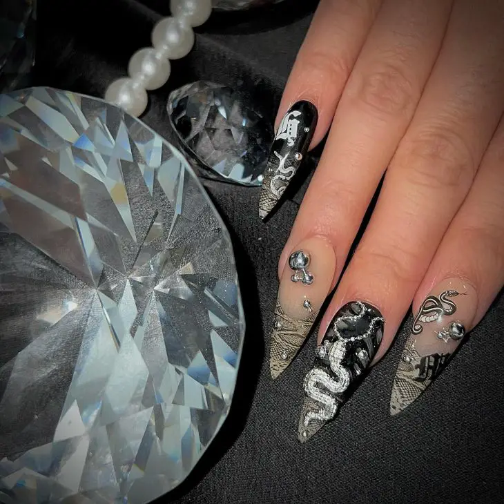 20 Snake Nail Designs: Creative Ideas and Trends to Inspire Your Next Manicure