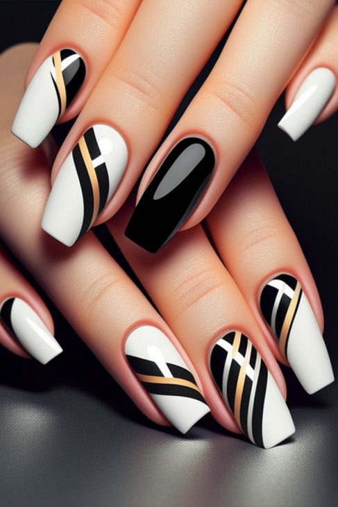 21 Black and White Nail Ideas for 2025: Timeless Elegance for Every Occasion