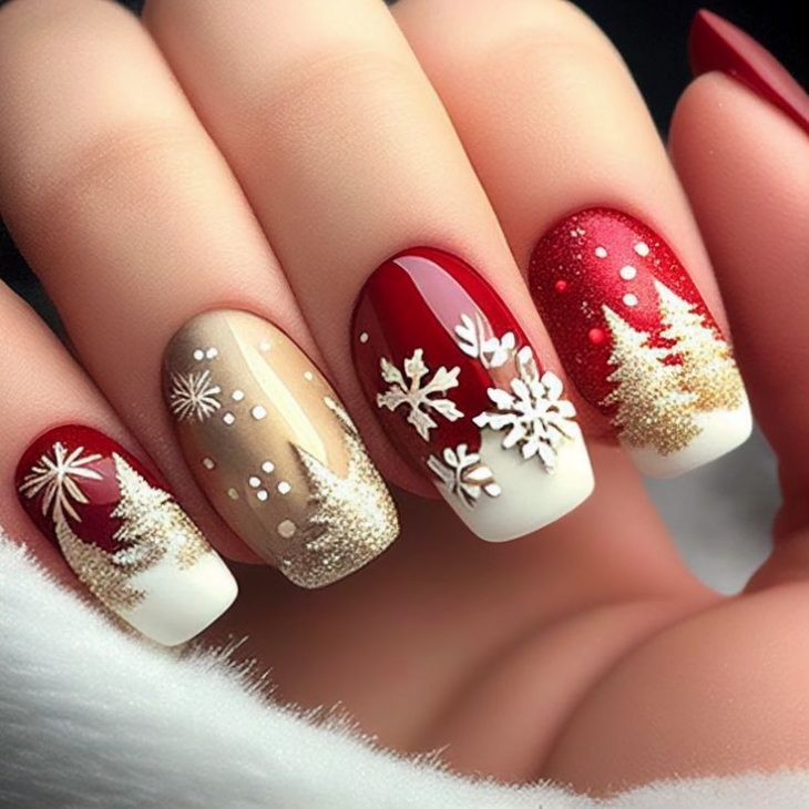 Winter Nail Ideas 2024-2025: Elegance, Style, and Festive Vibes