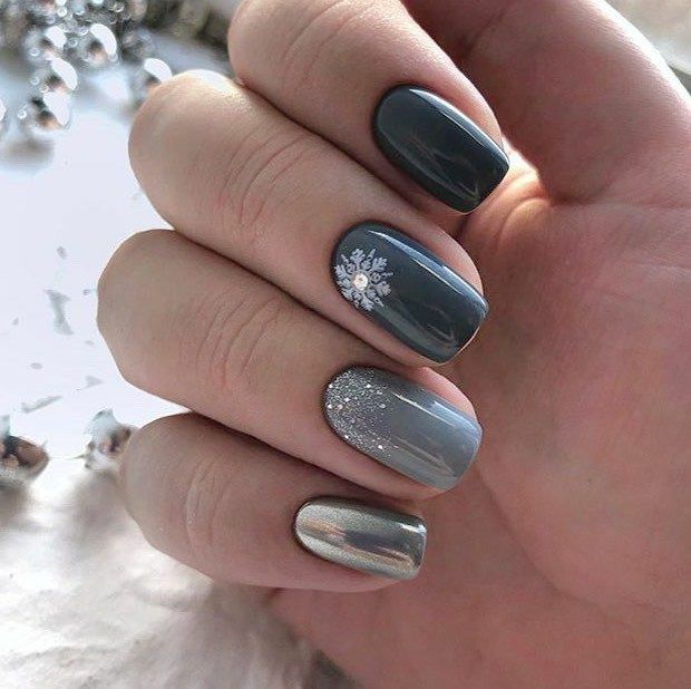 20 Stunning Snowflake Nail Ideas for 2024: Festive and Chic Winter Designs