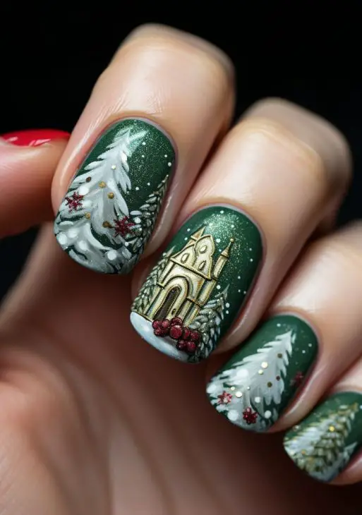 20 Festive Ideas for Winter Nails Square: From Elegant to Playful Styles