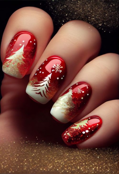 Winter Nail Ideas 2024-2025: Elegance, Style, and Festive Vibes