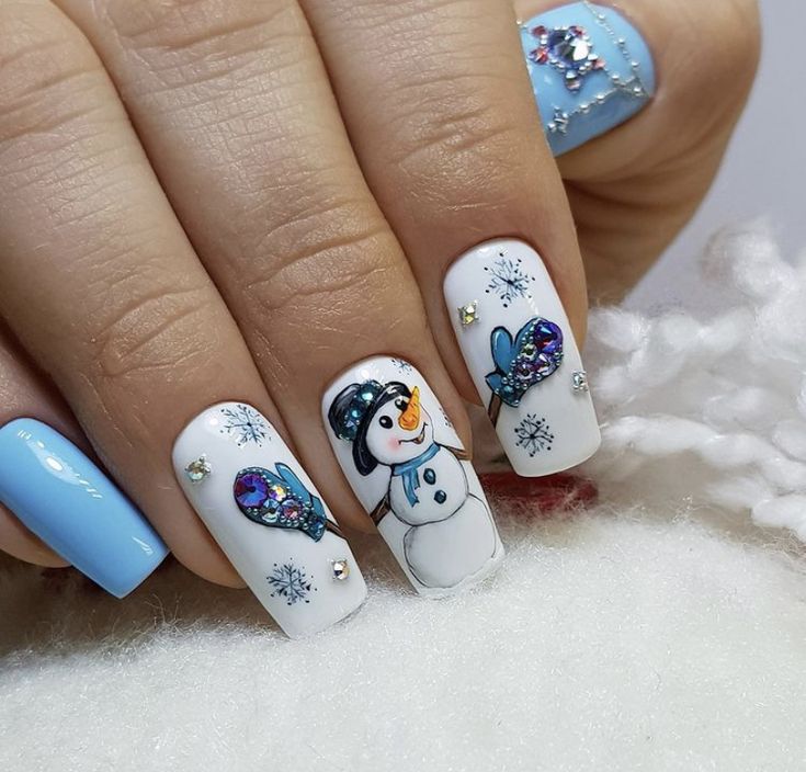 Embrace the Winter Vibes with Cute Nail Designs for 2024-2025