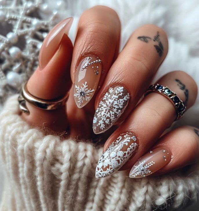 Winter Nails Acrylic 2024 - 2025: The Ultimate Guide to Trendy and Festive Manicures