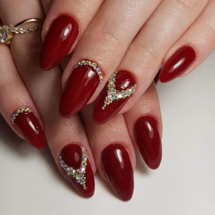 21 Chic Cherry Wine Nail Designs to Elevate Your Manicure Game