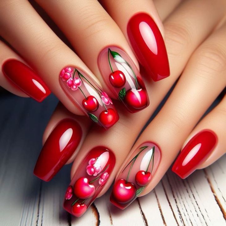 Cherry Red Nails: A Bold and Timeless Choice for Any Occasion