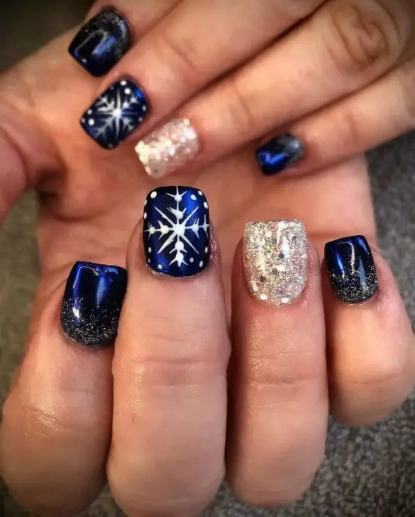 20 Festive Ideas for Winter Nails Square: From Elegant to Playful Styles