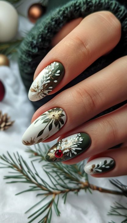 Almond Nails Winter 2024 - 2025: Top Designs and Colors