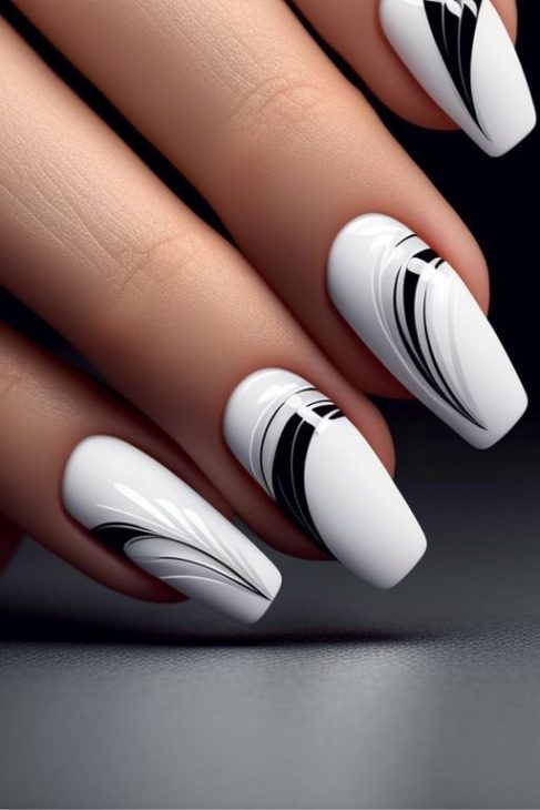 21 Black and White Nail Ideas for 2025: Timeless Elegance for Every Occasion