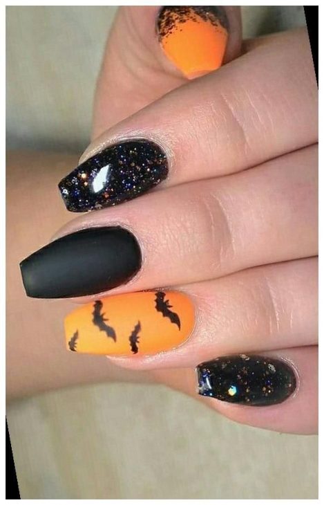 20 Black Halloween Nail Ideas: From Ghosts to Spider Webs, Nail Art to Die For