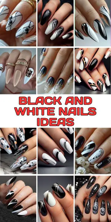 21 Black and White Nail Ideas for 2025: Timeless Elegance for Every Occasion