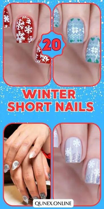 Top 20 Winter Short Nail Designs: Trendy Ideas for a Stylish 2024