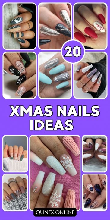 20 Trendy Xmas Nails Ideas for 2024: Perfect Designs for the Festive Season