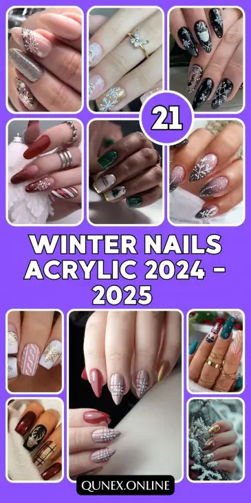 20 Stunning Winter Gel Nail Ideas: Classy, Short, and French Manicure Designs