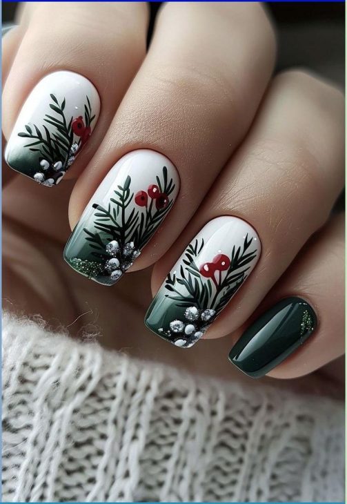 22 Christmas Nail Designs: Festive Ideas in Red, Green, White, and More for the Holiday Season