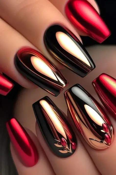 Chrome Nails Ideas 2025: A Stunning Take on Metallic Shine