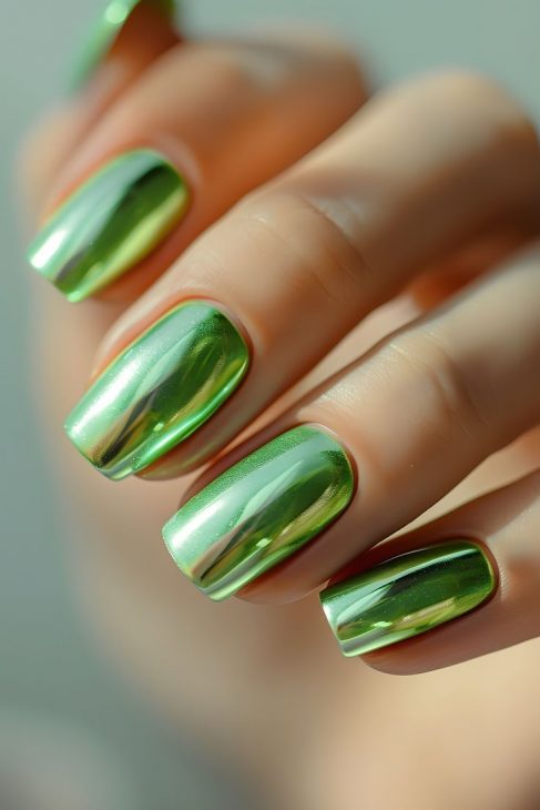 Chrome Nails Ideas 2025: A Stunning Take on Metallic Shine