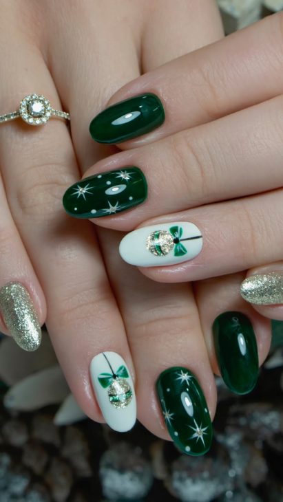 22 Simple Christmas Nail Ideas: Stylish and Classic Designs for the Holidays