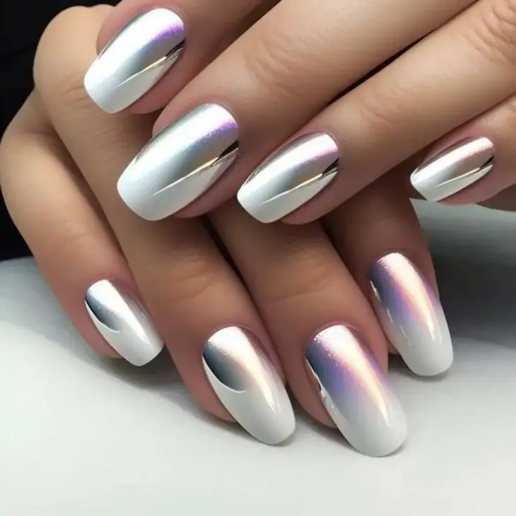 Chrome Nails Ideas 2025: A Stunning Take on Metallic Shine