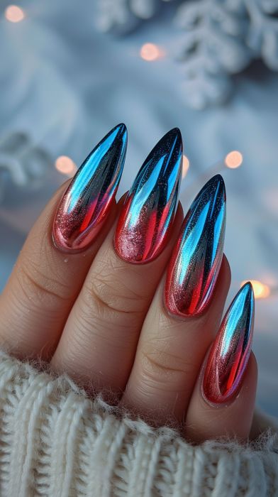 Chrome Nails Ideas 2025: A Stunning Take on Metallic Shine