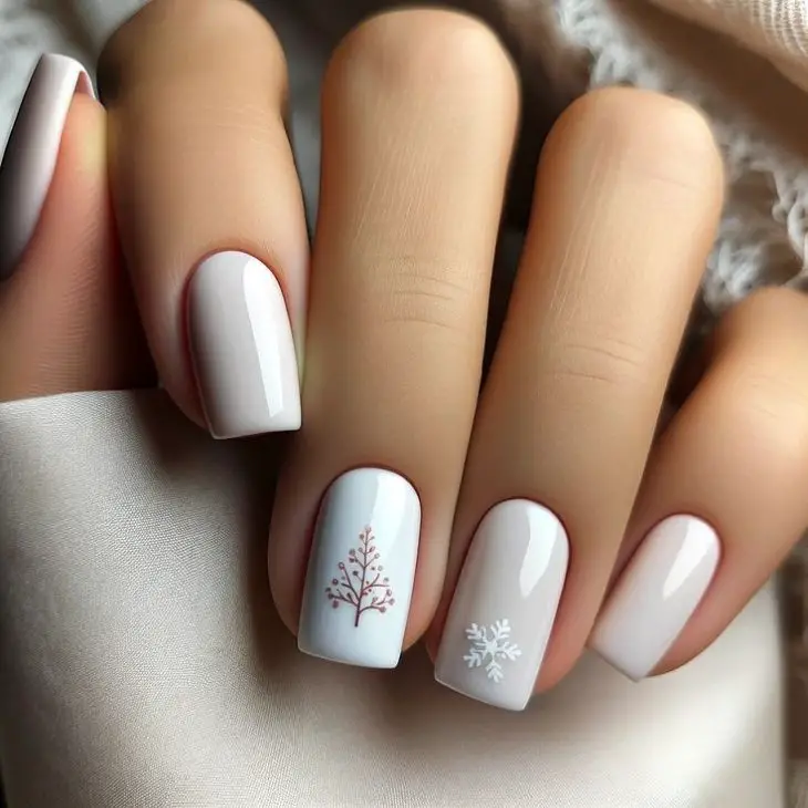 22 Simple Christmas Nail Ideas: Stylish and Classic Designs for the Holidays