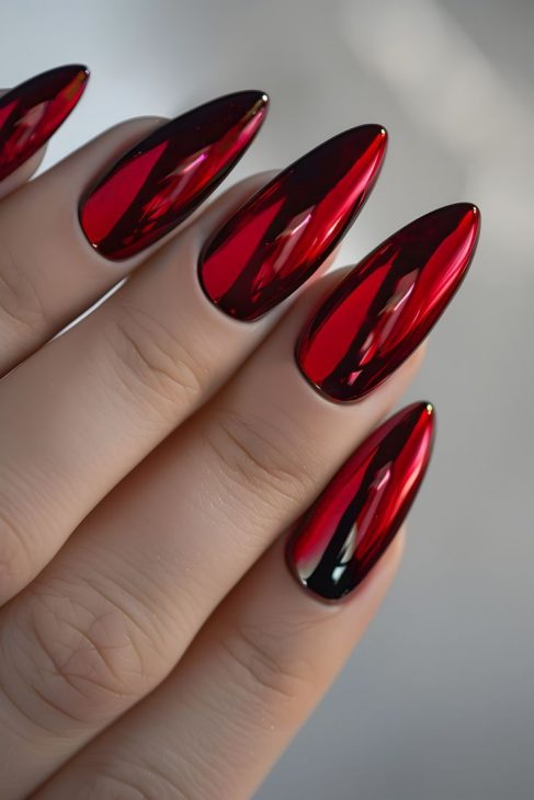 Chrome Nails Ideas 2025: A Stunning Take on Metallic Shine