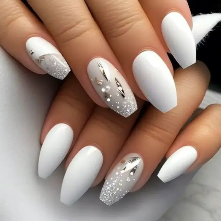 22 Trendy White Nail Ideas for 2025: From Simple to Glamorous Designs