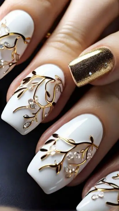 22 Trendy White Nail Ideas for 2025: From Simple to Glamorous Designs