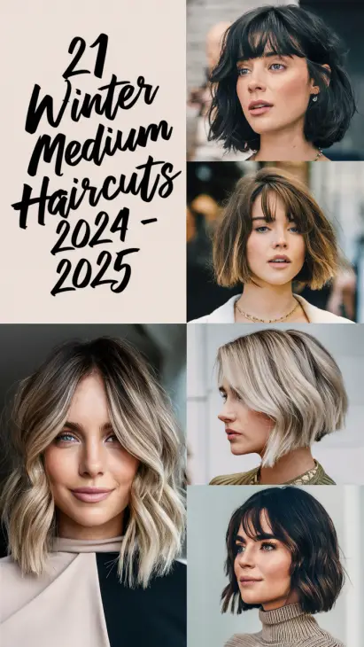 Best Winter Medium Haircuts : Chic Styles for Effortless Elegance