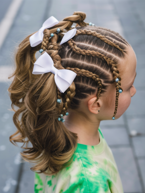 22 Trendy Kids Hairstyles for 2025 – Easy Braids, Cute Buns, and Fun Hair Ideas