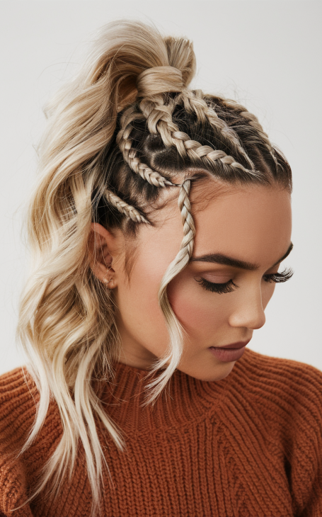 24 Christmas Hairstyles to Shine this Holiday Season – Cute, Easy, and Festive Ideas