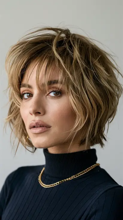 Best Winter Medium Haircuts : Chic Styles for Effortless Elegance