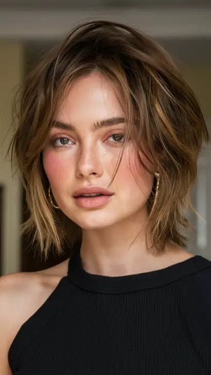 Best Winter Medium Haircuts : Chic Styles for Effortless Elegance