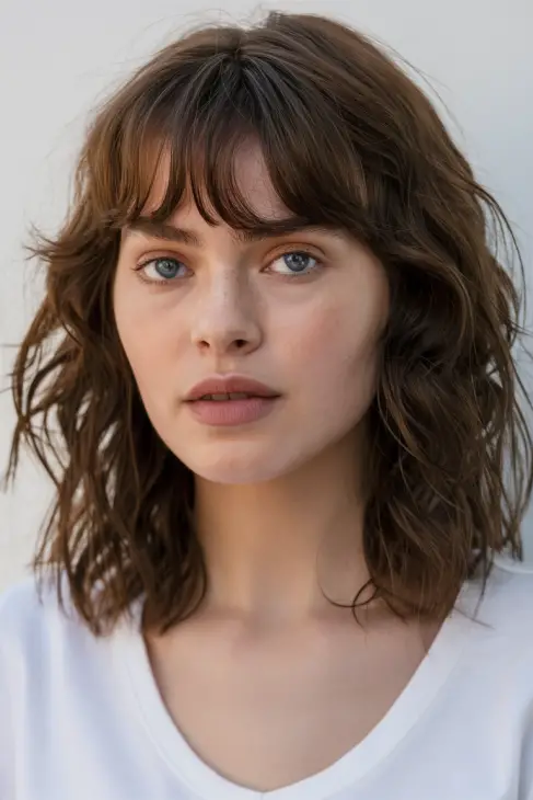 Winter Haircuts with Bangs 2024-2025: Top Trends for Every Hair Type and Length