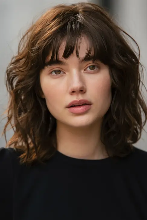 Winter Haircuts with Bangs 2024-2025: Top Trends for Every Hair Type and Length