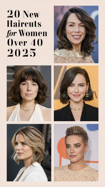 Embrace Your New Look with Haircuts for Women Over 40 in 2025