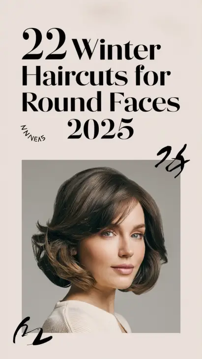 22 Best Winter Haircuts for Round Faces 2024-2025: Medium, Short, Pixie, and Layered Styles