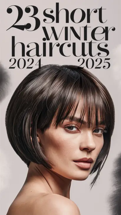 Short Winter Haircuts 2024 - 2025: Your Go-To Styles for the Season