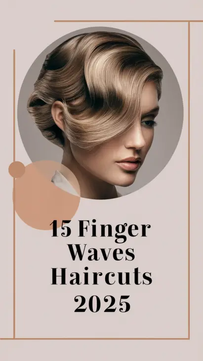 15 Stunning Finger Waves Haircut Ideas for 2025: Pixie Cuts, Blonde Waves, and More