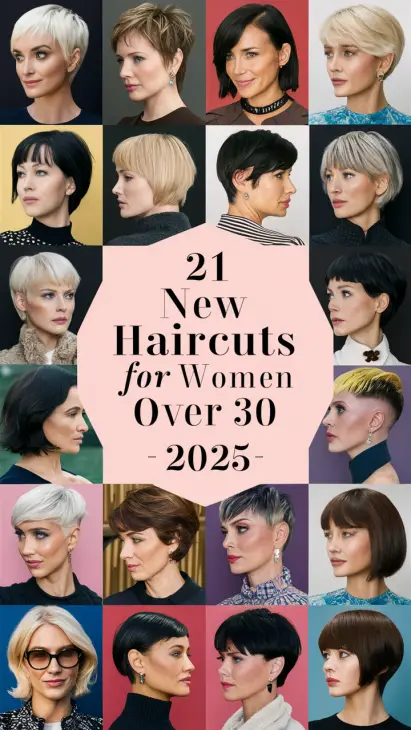 New Haircuts for Women Over 30 – 2025: Embrace Youthful and Trendy Styles