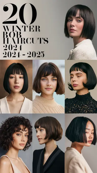 Top 20 Winter Bob Haircuts for 2024-2025: Stylish and Chic Looks to Try This Season