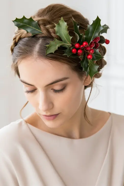 24 Christmas Hairstyles to Shine this Holiday Season – Cute, Easy, and Festive Ideas