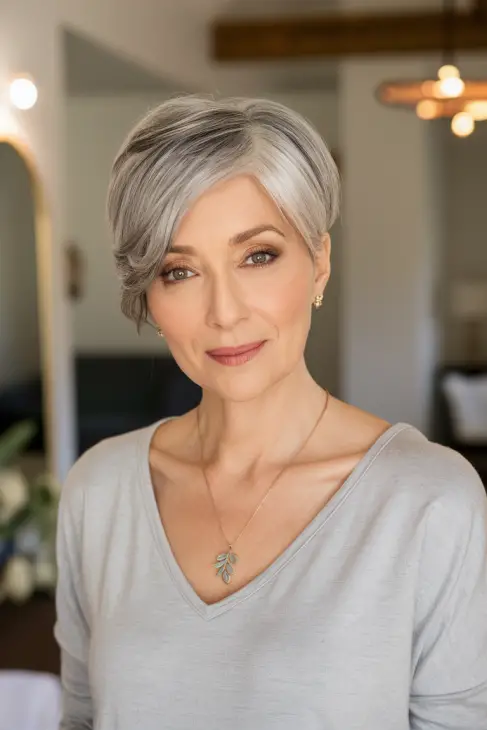 17 Chic Haircuts for Women Over 50 to Rock in Winter 2024-2025